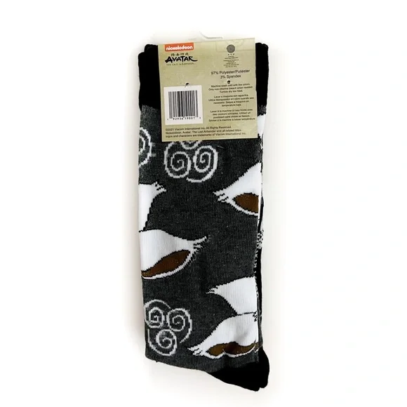 Nickelodeon Avatar The Last Airbender Aang Appa Momo Crew Socks Mens Womens - Picture 5 of 7